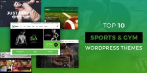 Sports and Gym WordPress Themes